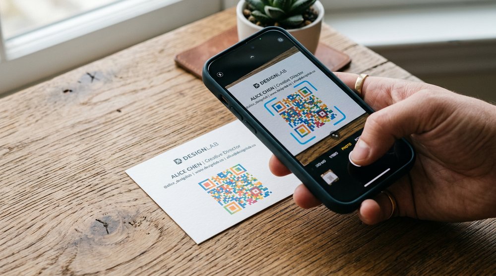 Как создать QR-код для ссылки, текста или визитки бесплатно